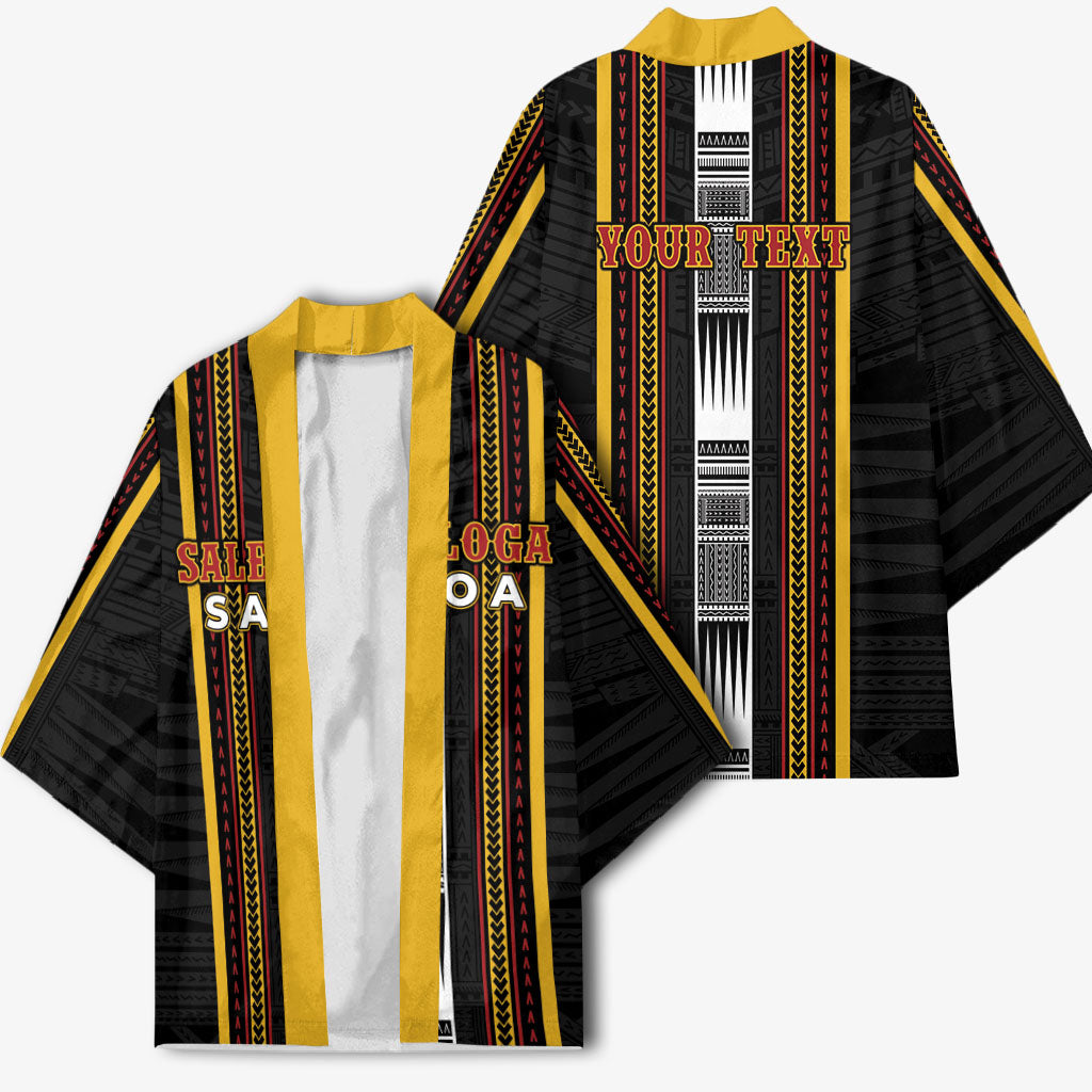 Personalised Salelologa Samoa Kimono Samoan Tribal Pattern LT05 - Polynesian Pride