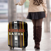 Salelologa Samoa Luggage Cover Samoan Tribal Pattern LT05 - Polynesian Pride