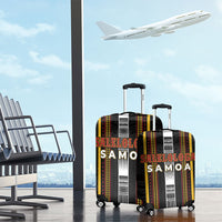 Salelologa Samoa Luggage Cover Samoan Tribal Pattern LT05 - Polynesian Pride