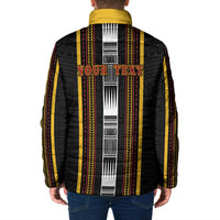 Personalised Salelologa Samoa Padded Jacket Samoan Tribal Pattern LT05 - Polynesian Pride