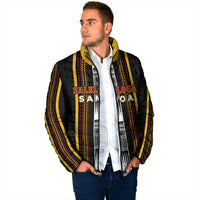 Personalised Salelologa Samoa Padded Jacket Samoan Tribal Pattern LT05 - Polynesian Pride