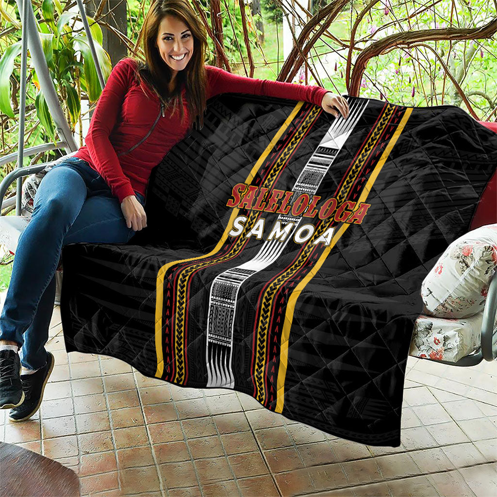 Salelologa Samoa Quilt Samoan Tribal Pattern LT05 - Polynesian Pride