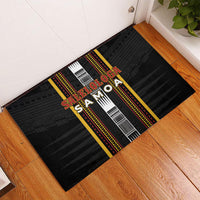 Salelologa Samoa Rubber Doormat Samoan Tribal Pattern LT05 - Polynesian Pride