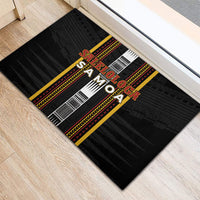 Salelologa Samoa Rubber Doormat Samoan Tribal Pattern LT05 - Polynesian Pride