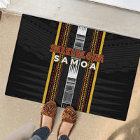 Salelologa Samoa Rubber Doormat Samoan Tribal Pattern LT05 - Polynesian Pride