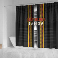 Salelologa Samoa Shower Curtain Samoan Tribal Pattern LT05 - Polynesian Pride