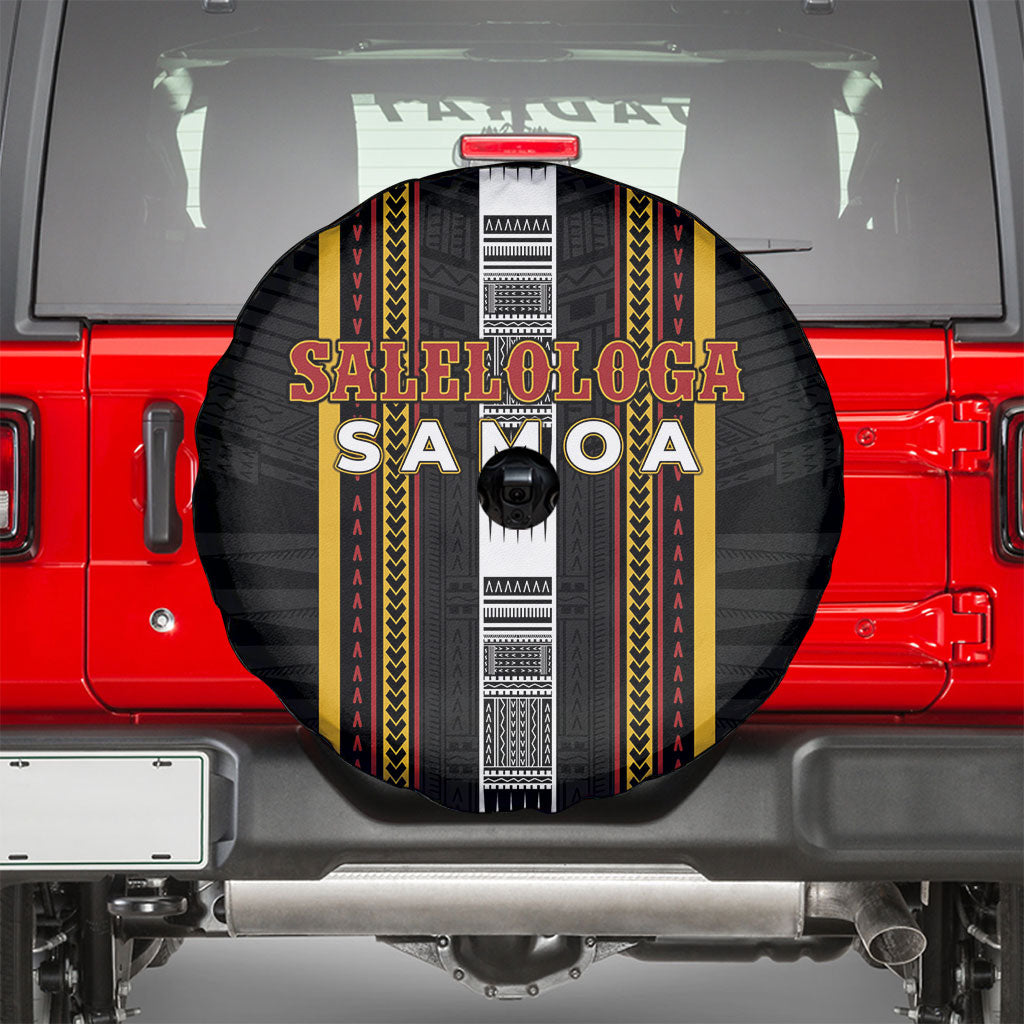 Salelologa Samoa Spare Tire Cover Samoan Tribal Pattern LT05 - Polynesian Pride