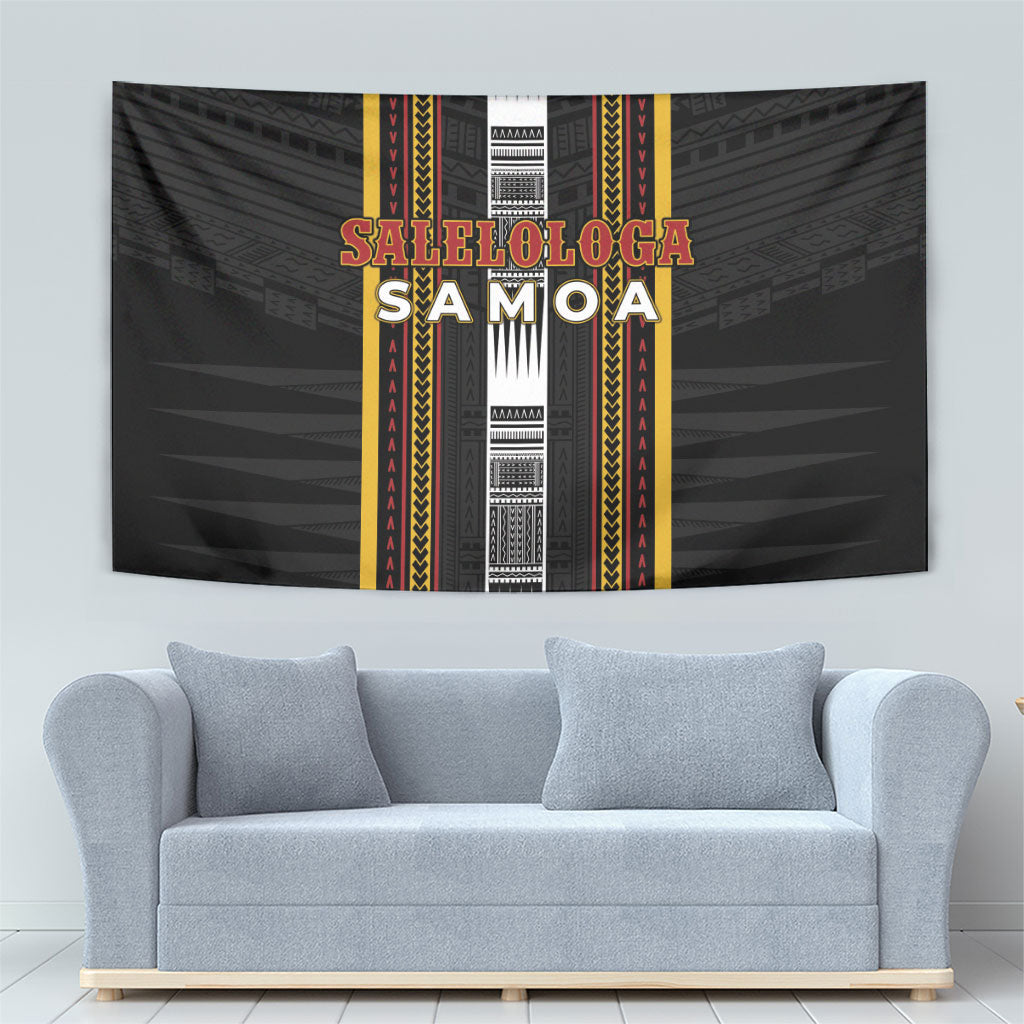 Salelologa Samoa Tapestry Samoan Tribal Pattern LT05 - Polynesian Pride