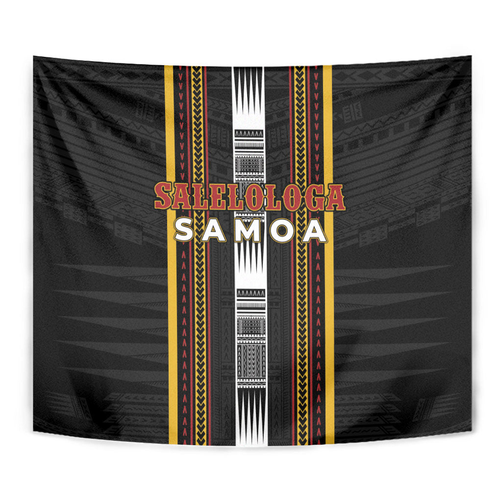 Salelologa Samoa Tapestry Samoan Tribal Pattern LT05 - Polynesian Pride