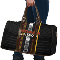 Salelologa Samoa Travel Bag Samoan Tribal Pattern LT05 - Polynesian Pride