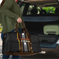 Salelologa Samoa Travel Bag Samoan Tribal Pattern LT05 - Polynesian Pride