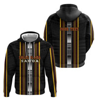 Personalised Salelologa Samoa Zip Hoodie Samoan Tribal Pattern LT05 - Polynesian Pride