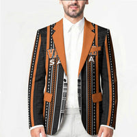 Personalised Vaitele Samoa Blazer Samoan Tribal Pattern LT05 - Polynesian Pride