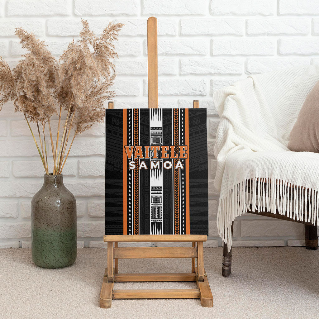 Vaitele Samoa Canvas Wall Art Samoan Tribal Pattern LT05 - Polynesian Pride
