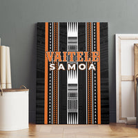 Vaitele Samoa Canvas Wall Art Samoan Tribal Pattern LT05 - Polynesian Pride