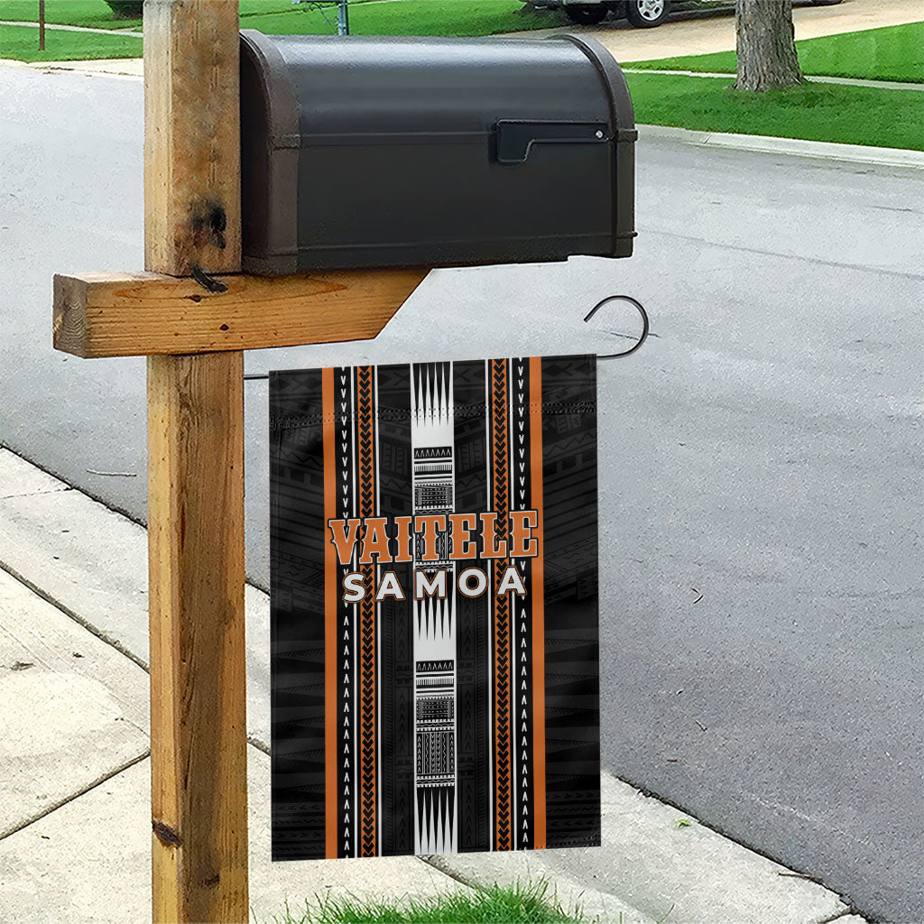 Vaitele Samoa Garden Flag Samoan Tribal Pattern