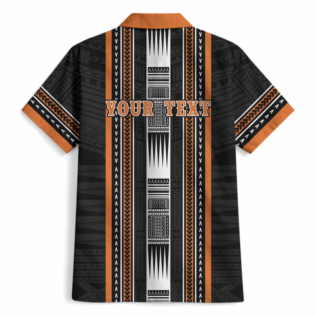 Personalised Vaitele Samoa Hawaiian Shirt Samoan Tribal Pattern