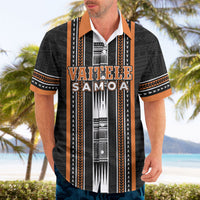 Personalised Vaitele Samoa Hawaiian Shirt Samoan Tribal Pattern