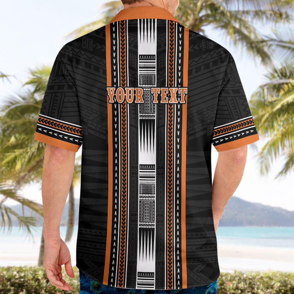Personalised Vaitele Samoa Hawaiian Shirt Samoan Tribal Pattern