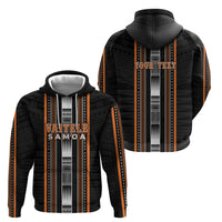 Personalised Vaitele Samoa Hoodie Samoan Tribal Pattern LT05 - Polynesian Pride