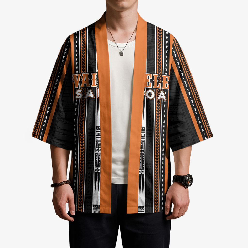 Personalised Vaitele Samoa Kimono Samoan Tribal Pattern LT05 - Polynesian Pride