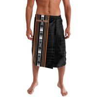 Personalised Vaitele Samoa Lavalava Samoan Tribal Pattern LT05 Orange - Polynesian Pride