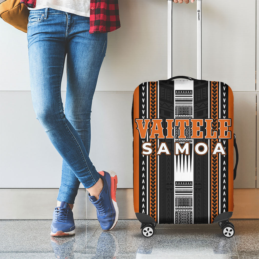 Vaitele Samoa Luggage Cover Samoan Tribal Pattern LT05 - Polynesian Pride