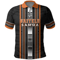 Personalised Vaitele Samoa Polo Shirt Samoan Tribal Pattern