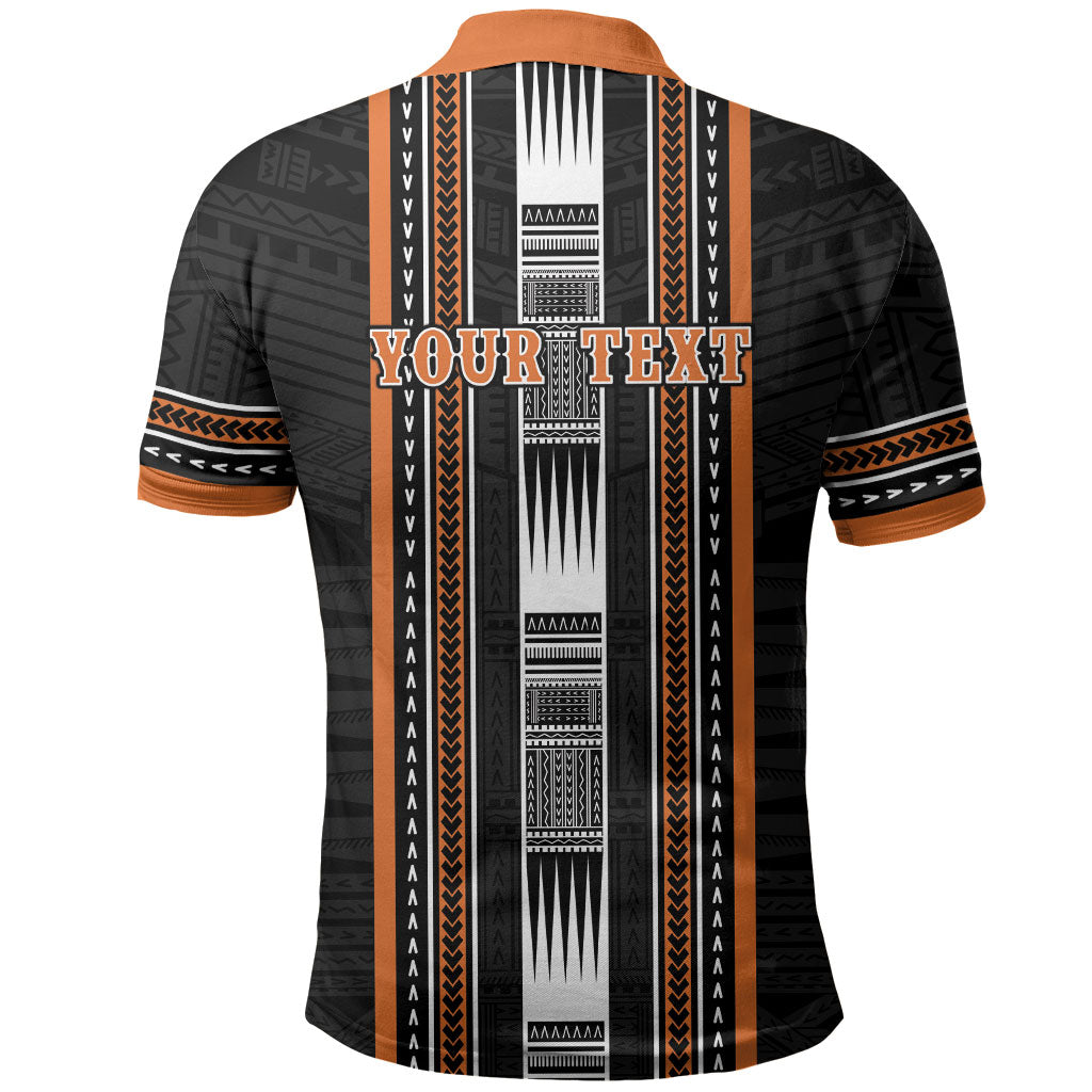 Personalised Vaitele Samoa Polo Shirt Samoan Tribal Pattern