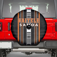 Vaitele Samoa Spare Tire Cover Samoan Tribal Pattern