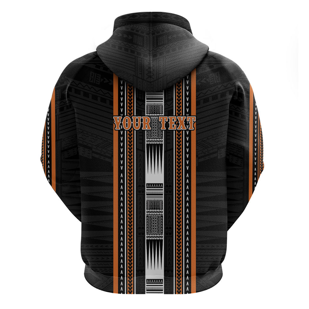 Personalised Vaitele Samoa Zip Hoodie Samoan Tribal Pattern LT05 - Polynesian Pride