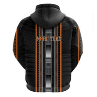 Personalised Vaitele Samoa Zip Hoodie Samoan Tribal Pattern LT05 - Polynesian Pride