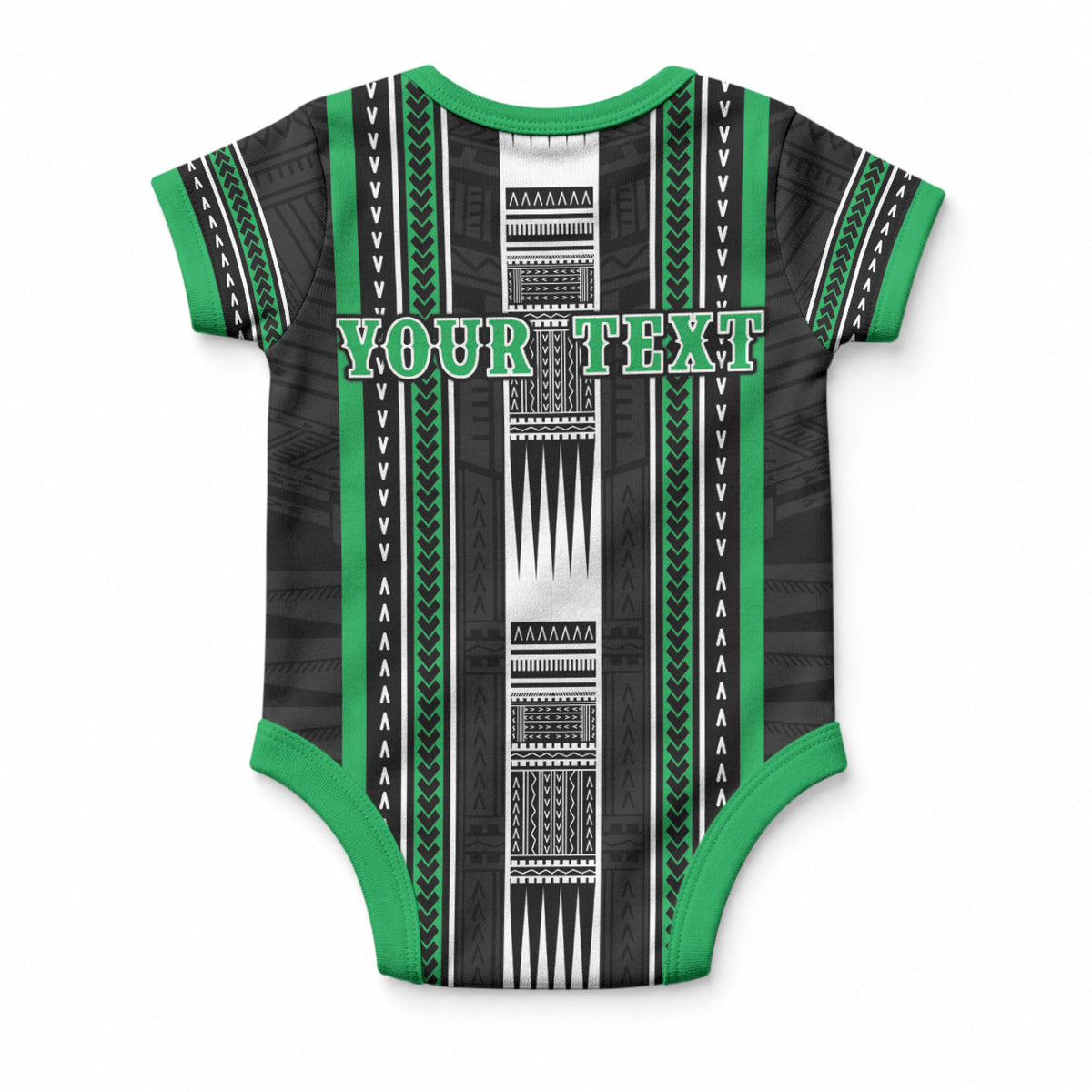 Personalised Siusega Samoa Baby Onesie Samoan Tribal Pattern LT05 - Polynesian Pride
