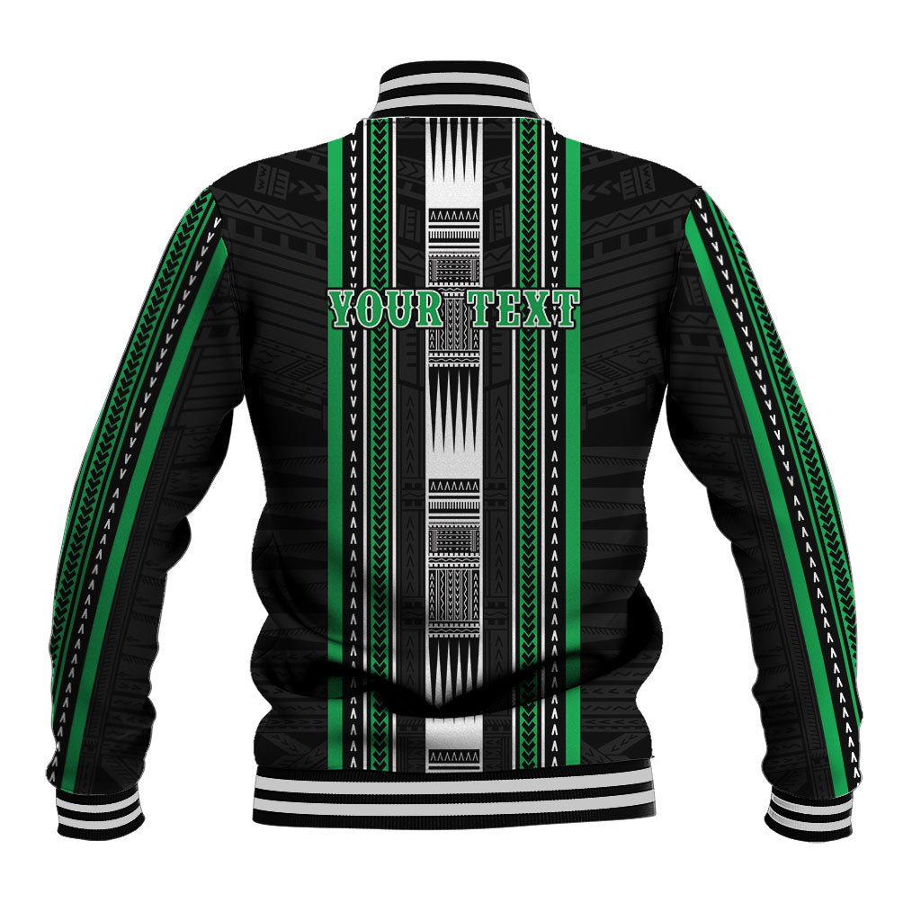 Personalised Siusega Samoa Baseball Jacket Samoan Tribal Pattern LT05 - Polynesian Pride