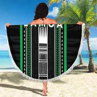 Siusega Samoa Beach Blanket Samoan Tribal Pattern LT05 - Polynesian Pride