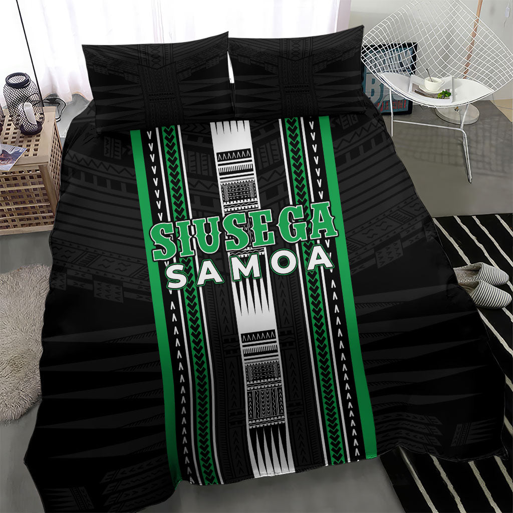 Siusega Samoa Bedding Set Samoan Tribal Pattern LT05 - Polynesian Pride