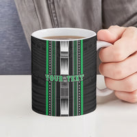 Personalised Siusega Samoa Ceramic Mug Samoan Tribal Pattern LT05 - Polynesian Pride
