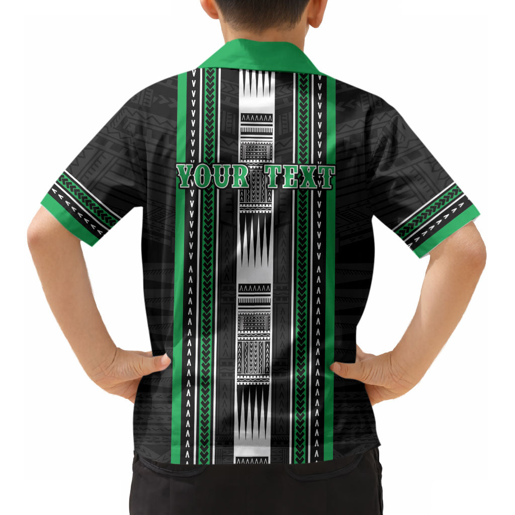 Personalised Siusega Samoa Kid Hawaiian Shirt Samoan Tribal Pattern LT05 - Polynesian Pride