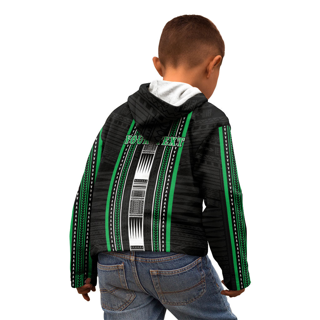 Personalised Siusega Samoa Kid Hoodie Samoan Tribal Pattern LT05 - Polynesian Pride