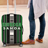 Siusega Samoa Luggage Cover Samoan Tribal Pattern