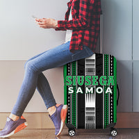 Siusega Samoa Luggage Cover Samoan Tribal Pattern
