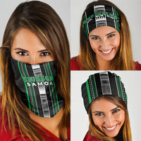 Siusega Samoa Neck Gaiter Samoan Tribal Pattern LT05 - Polynesian Pride