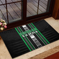 Siusega Samoa Rubber Doormat Samoan Tribal Pattern LT05 - Polynesian Pride
