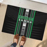 Siusega Samoa Rubber Doormat Samoan Tribal Pattern LT05 - Polynesian Pride