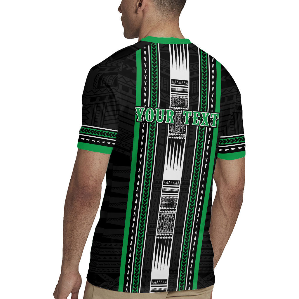 Personalised Siusega Samoa Rugby Jersey Samoan Tribal Pattern LT05 - Polynesian Pride