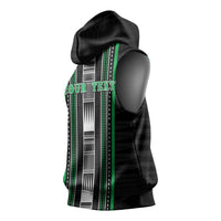 Personalised Siusega Samoa Sleeveless Hoodie Samoan Tribal Pattern LT05 - Polynesian Pride