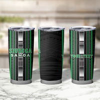Personalised Siusega Samoa Tumbler Cup Samoan Tribal Pattern LT05 - Polynesian Pride