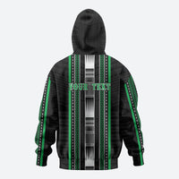 Personalised Siusega Samoa Zip Hoodie Samoan Tribal Pattern LT05 - Polynesian Pride