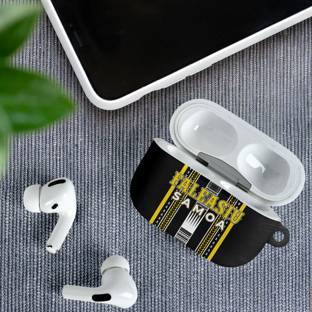 Faleasiu Samoa AirPods Case Samoan Tribal Pattern LT05 - Polynesian Pride