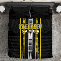 Faleasiu Samoa Bedding Set Samoan Tribal Pattern LT05 Yellow - Polynesian Pride